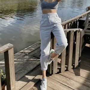 ZARA SS20 SLOUCHY ACID WASH JEANS 2725/310